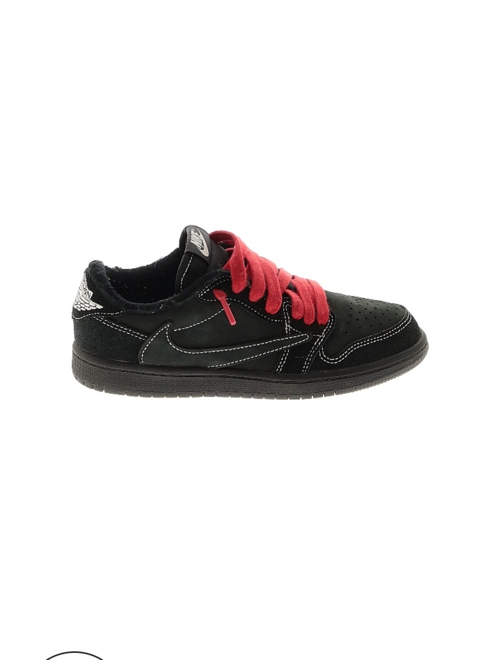 Travis Scott Air Jordan 1 Retro Low Sneakers Black Phantom Nike Shoes DO5442-001